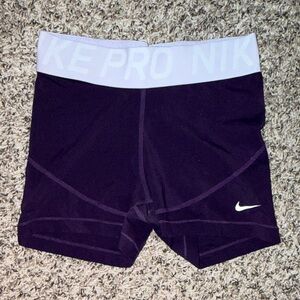 Nike Pro Purple Spandex New